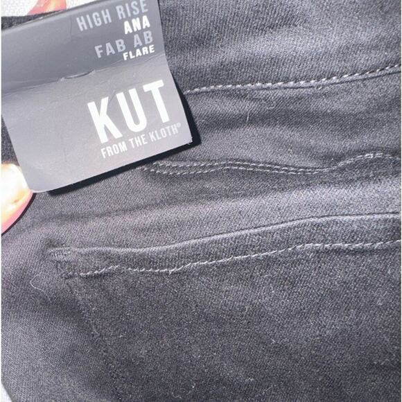 Kut from the Kloth Ana High Rise Fab Ab Flare, Size 14 New with Tag MSRP $109 - Picture 5 of 5